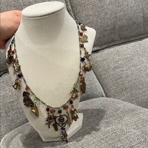 Multicolor Charm Necklace